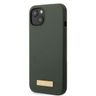 Guess GUHMP13MSBPLA iPhone 13 / 14 / 15 6.1" zielony/khaki hard case Silicone Logo Plate MagSafe na NearMe.pl