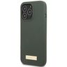 Guess GUHMP13XSPLA iPhone 13 Pro Max 6,7" zielony/khaki hard case Silicone Logo Plate MagSafe na NearMe.pl