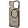 Guess GUHMP13XHTCMK iPhone 13 Pro Max 6,7" czarny/black hard case Gold Outline Translucent MagSafe na NearMe.pl