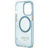 Guess GUHMP13XHTCMB iPhone 13 Pro Max6,7" niebieski/blue hard case Gold Outline Translucent MagSafe na NearMe.pl