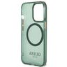 Guess GUHMP13LHTCMA iPhone 13 Pro / 13 6,1" zielony/khaki hard case Gold Outline Translucent MagSafe na NearMe.pl