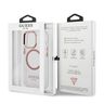 Guess GUHMP13LHTRMP iPhone 13 Pro / 13 6,1" różowy/pink hard case Metal Outline Magsafe na NearMe.pl