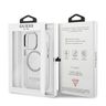 Guess GUHMP13LHTRMS iPhone 13 Pro / 13 6,1" srebrny/silver hard case Metal Outline Magsafe na NearMe.pl
