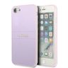 Guess GUHCI8PSASBPU iPhone 7/8 / SE 2020 / SE 2022 hardcase fioletowy/purple Saffiano Hot Stamp & Metal Logo na NearMe.pl