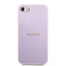 Guess GUHCI8PSASBPU iPhone 7/8 / SE 2020 / SE 2022 hardcase fioletowy/purple Saffiano Hot Stamp & Metal Logo na NearMe.pl