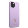 Guess GUHCP13MPS4MU iPhone 13 / 14 / 15 6.1" purpurowy/purple hardcase Saffiano 4G Small Metal Logo na NearMe.pl