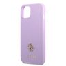 Guess GUHCP13MPS4MU iPhone 13 / 14 / 15 6.1" purpurowy/purple hardcase Saffiano 4G Small Metal Logo na NearMe.pl