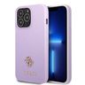 Guess GUHCP13LPS4MU iPhone 13 Pro / 13 6,1" purpurowy/purple hardcase Saffiano 4G Small Metal Logo na NearMe.pl