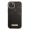 Guess GUHMP13MSAPSTK iPhone 13 / 14 / 15 6.1" czarny/black hardcase Peony Logo Plate MagSafe na NearMe.pl