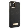 Guess GUHMP13MSAPSTK iPhone 13 / 14 / 15 6.1" czarny/black hardcase Peony Logo Plate MagSafe na NearMe.pl