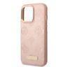 Guess GUHMP13LSAPSTP iPhone 13 Pro / 13 6,1" różowy/pink hardcase Peony Logo Plate MagSafe na NearMe.pl