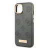 Guess GUHMP13MSAPSTG iPhone 13 / 14 / 15 6.1" szary/grey hardcase Peony Logo Plate MagSafe na NearMe.pl