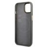 Guess GUHMP13MSAPSTG iPhone 13 / 14 / 15 6.1" szary/grey hardcase Peony Logo Plate MagSafe na NearMe.pl