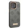 Guess GUHMP13LSAPSTG iPhone 13 Pro / 13 6,1" szary/grey hardcase Peony Logo Plate MagSafe na NearMe.pl