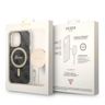 Zestaw Guess GUBPP13XH4EACSK Case+ Charger iPhone 13 Pro Max czarny/black hard case 4G Print MagSafe na NearMe.pl