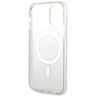 Zestaw Guess GUBPP12MH4EACSW Case+ Charger iPhone 12/12 Pro brązowy/brown hard case 4G Print MagSafe na NearMe.pl