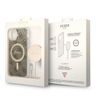 Zestaw Guess GUBPP14MH4EACSW Case+ Charger iPhone 14 Plus / 15 Plus 6.7" brązowy/brown hard case 4G Print MagSafe na NearMe.pl
