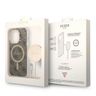 Zestaw Guess GUBPP14LH4EACSW Case+Charger iPhone 14 Pro 6,1" brązowy/brown hard case 4G Print MagSafe na NearMe.pl