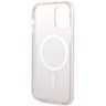 Zestaw Guess GUBPP12MH4EACSP Case+ Charger iPhone 12/12 Pro różowy/pink hard case 4G Print MagSafe na NearMe.pl