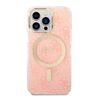 Zestaw Guess GUBPP13XH4EACSP Case+ Charger iPhone 13 Pro Max różowy/pink hard case 4G Print MagSafe na NearMe.pl