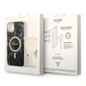Zestaw Guess GUBPP14MHMEACSK Case+ Charger iPhone 14 Plus / 15 Plus 6.7" czarny/black hard case Marble MagSafe na NearMe.pl