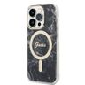 Zestaw Guess GUBPP14XHMEACSK Case+ Charger iPhone 14 Pro Max 6,7" czarny/black hard case Marble MagSafe na NearMe.pl