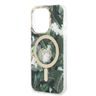 Zestaw Guess GUBPP14XHJEACSA Case+ Charger iPhone 14 Pro Max 6,7" zielony/green hard case Jungle MagSafe na NearMe.pl