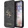 Guess GUHCPX4GMGGR iPhone X/XSszary/grey hardcase 4G Big Metal Logo na NearMe.pl