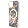 Guess GUHMP14SHCFWSK iPhone 14 / 15 / 136.1" czarny/black hardcase Flower MagSafe na NearMe.pl