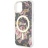 Guess GUHMP14MHCFWSK iPhone 14 Plus/ 15 Plus 6.7" czarny/black hardcase Flower MagSafe na NearMe.pl