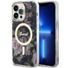 Guess GUHMP14XHCFWSK iPhone 14 Pro Max6.7" czarny/black hardcase Flower MagSafe na NearMe.pl