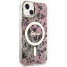 Guess GUHMP14SHCFWSP iPhone 14 / 15 / 136.1" różowy/pink hardcase Flower MagSafe na NearMe.pl