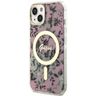 Guess GUHMP14MHCFWSP iPhone 14 Plus/ / 15 Plus 6.7" różowy/pink hardcase Flower MagSafe na NearMe.pl