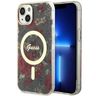 Guess GUHMP14SHCFWSA iPhone 14 / 15 / 136.1" zielony/khaki hardcase Flower MagSafe na NearMe.pl