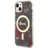 Guess GUHMP14SHCFWSA iPhone 14 / 15 / 136.1" zielony/khaki hardcase Flower MagSafe na NearMe.pl