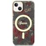 Guess GUHMP14MHCFWSA iPhone 14 Plus/ 15 Plus 6.7" zielony/khaki hardcase Flower MagSafe na NearMe.pl