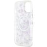 Guess GUHMP14MHCFWST iPhone 14 Plus/ 15 Plus 6.7" transparent hardcase Flower MagSafe na NearMe.pl