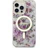 Guess GUHMP14LHCFWST iPhone 14 Pro 6.1"transparent hardcase Flower MagSafe na NearMe.pl