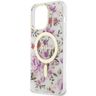 Guess GUHMP14LHCFWST iPhone 14 Pro 6.1"transparent hardcase Flower MagSafe na NearMe.pl
