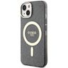 Guess GUHMP14SHCMCGK iPhone 14 / 15 / 136.1" czarny/black hardcase Glitter Gold MagSafe na NearMe.pl