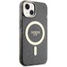 Guess GUHMP14SHCMCGK iPhone 14 / 15 / 136.1" czarny/black hardcase Glitter Gold MagSafe na NearMe.pl