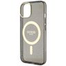 Guess GUHMP14MHCMCGK iPhone 14 Plus/ 15 Plus 6.7" czarny/black hardcase Glitter Gold MagSafe na NearMe.pl