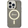 Guess GUHMP14LHCMCGK iPhone 14 Pro 6.1"czarny/black hardcase Glitter Gold MagSafe na NearMe.pl