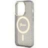Guess GUHMP14XHCMCGK iPhone 14 Pro Max6.7" czarny/black hardcase Glitter Gold MagSafe na NearMe.pl