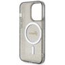 Guess GUHMP14XHCMCGK iPhone 14 Pro Max6.7" czarny/black hardcase Glitter Gold MagSafe na NearMe.pl