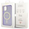 Guess GUHMP14MHCMCGU iPhone 14 Plus/ 15 Plus 6.7" purpurowy/purple hardcase Glitter Gold MagSafe na NearMe.pl