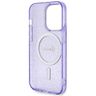 Guess GUHMP14LHCMCGU iPhone 14 Pro 6.1"purpurowy/purple hardcase Glitter Gold MagSafe na NearMe.pl