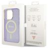 Guess GUHMP14XHCMCGU iPhone 14 Pro Max6.7" purpurowy/purple hardcase Glitter Gold MagSafe na NearMe.pl