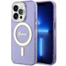 Guess GUHMP14XHCMCGU iPhone 14 Pro Max6.7" purpurowy/purple hardcase Glitter Gold MagSafe na NearMe.pl