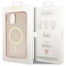 Guess GUHMP14SHCMCGP iPhone 14 / 15 / 136.1" różowy/pink hardcase Glitter Gold MagSafe na NearMe.pl